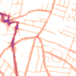 Daytime road noise heatmap for ME7 4HA