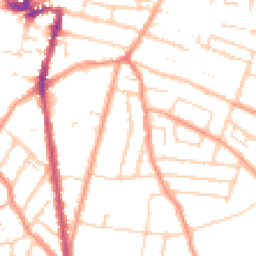 Daytime road noise heatmap for ME7 4HP