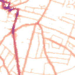 Daytime road noise heatmap for ME7 4HS