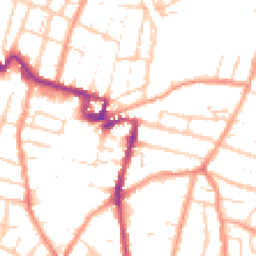 Daytime road noise heatmap for ME7 4JX