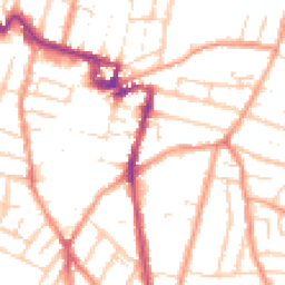 Daytime road noise heatmap for ME7 4LA