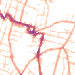 Daytime road noise heatmap for ME7 4QD