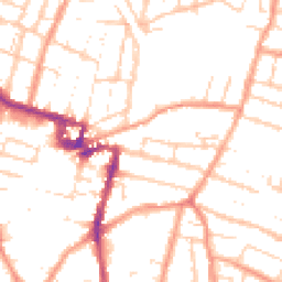 Daytime road noise heatmap for ME7 4QP