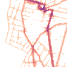 Daytime road noise heatmap for ME7 4RU
