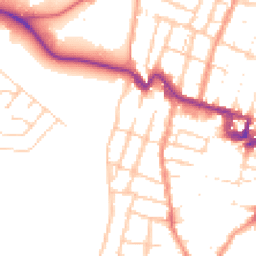 Daytime road noise heatmap for ME7 5EU