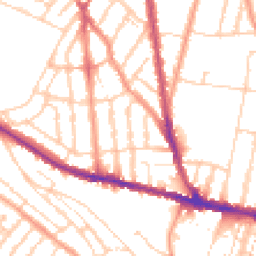 Daytime road noise heatmap for ME7 5LX