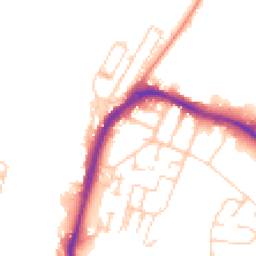 Daytime road noise heatmap for ME7 5QX