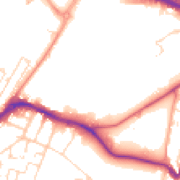 Daytime road noise heatmap for ME7 5SS