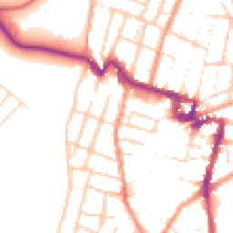 Daytime road noise heatmap for ME7 5TP