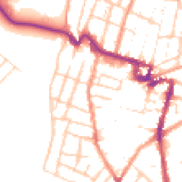 Daytime road noise heatmap for ME7 5UJ