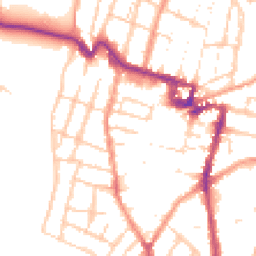Daytime road noise heatmap for ME7 5UQ
