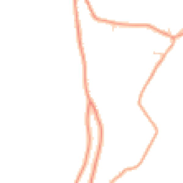 Daytime road noise heatmap for ME9 0AD