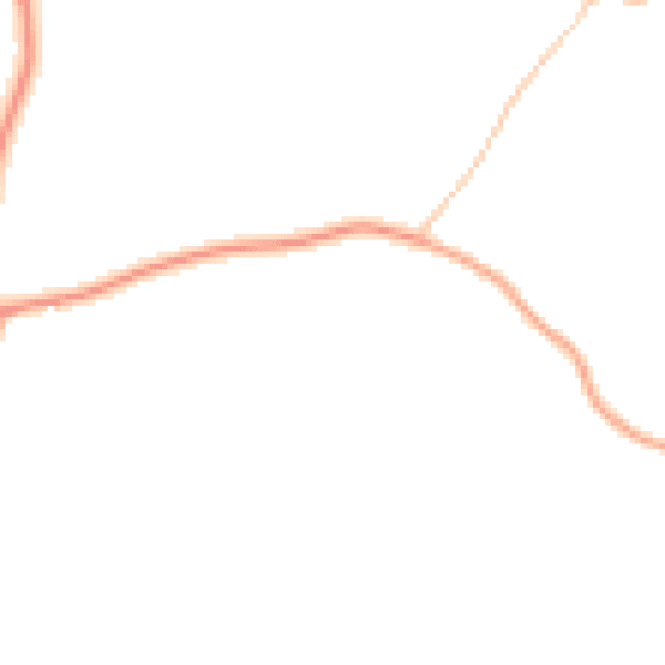 Daytime road noise heatmap for ME9 0AP