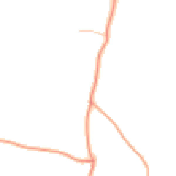 Daytime road noise heatmap for ME9 0AX