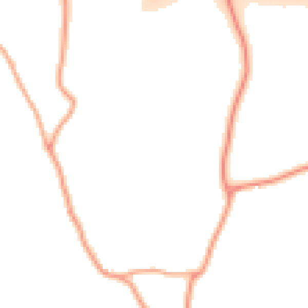 Daytime road noise heatmap for ME9 0BA