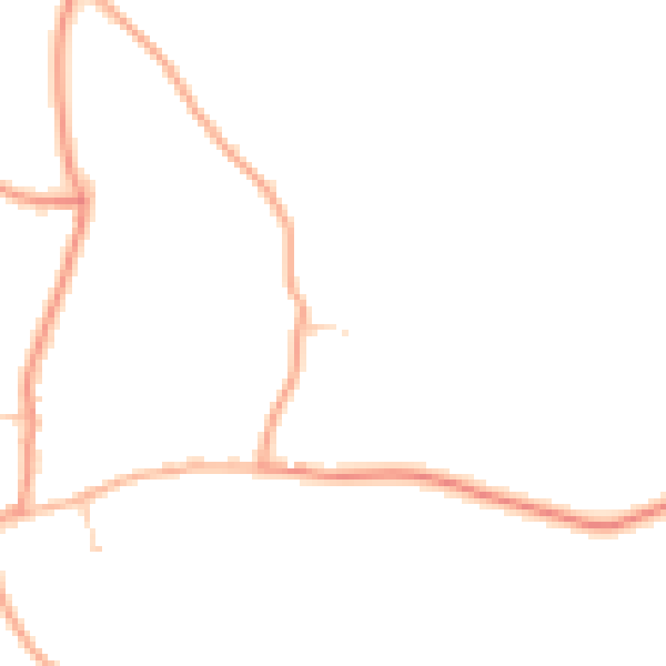 Daytime road noise heatmap for ME9 0BD