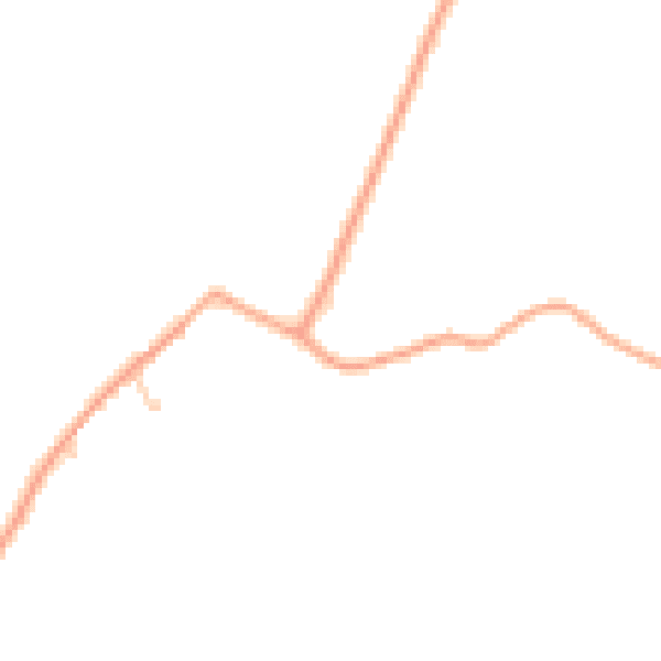 Daytime road noise heatmap for ME9 0BF