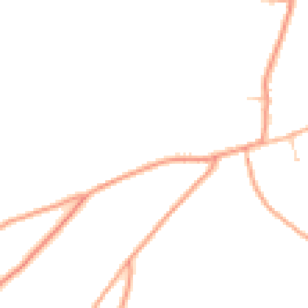 Daytime road noise heatmap for ME9 0BP
