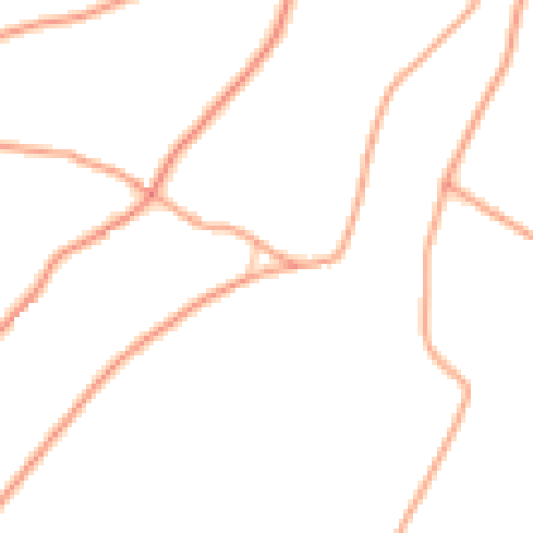 Daytime road noise heatmap for ME9 0DT
