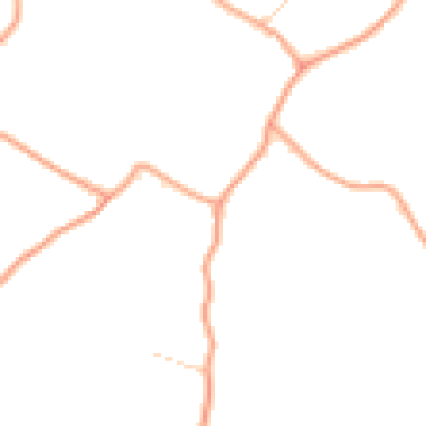 Daytime road noise heatmap for ME9 0EX
