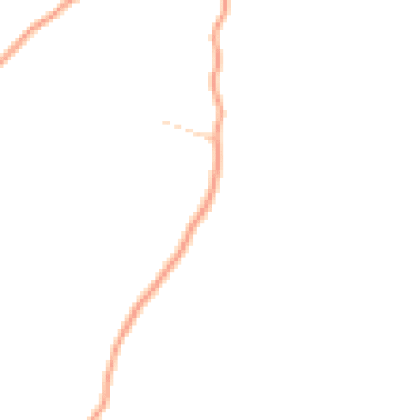 Daytime road noise heatmap for ME9 0EZ