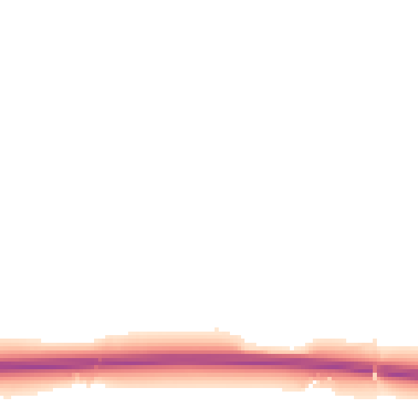 Night-time road noise heatmap for ME9 0JN