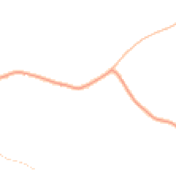 Daytime road noise heatmap for ME9 7ED
