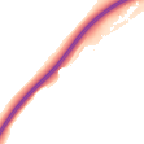 Night-time road noise heatmap for ME9 7PU