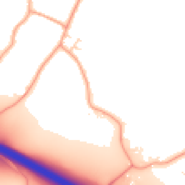 Daytime road noise heatmap for ME9 7SP