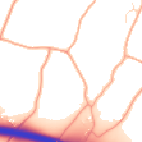 Daytime road noise heatmap for ME9 7TR