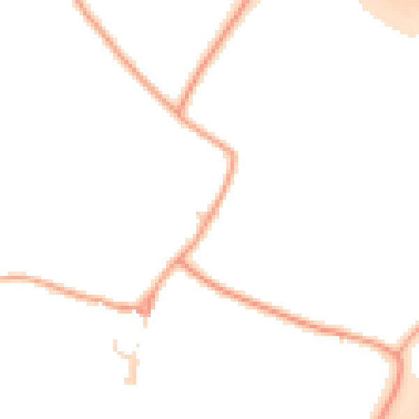 Daytime road noise heatmap for ME9 7UB