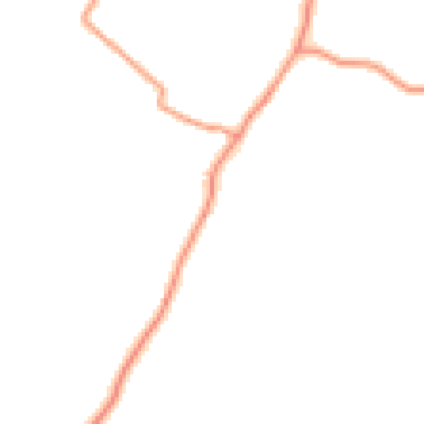 Daytime road noise heatmap for ME9 8AS