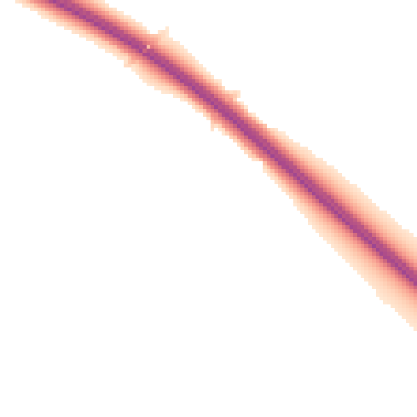 Night-time road noise heatmap for ME9 8EH