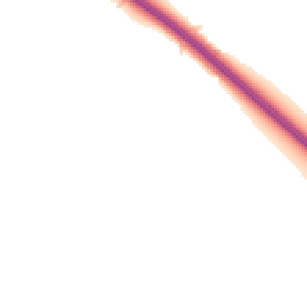 Night-time road noise heatmap for ME9 8EJ