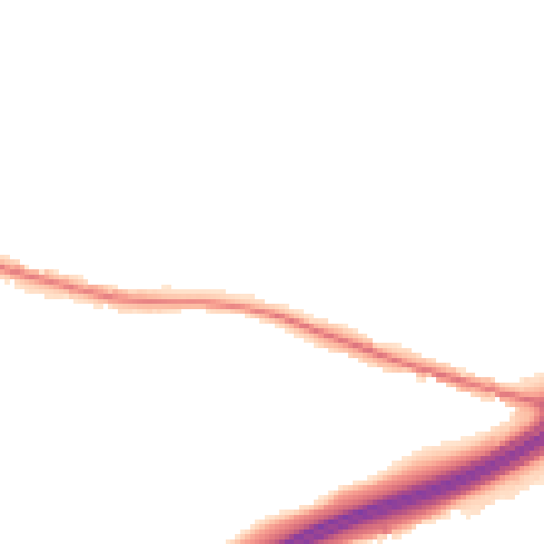 Night-time road noise heatmap for ME9 8GS