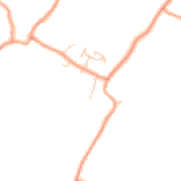 Daytime road noise heatmap for ME9 8JG