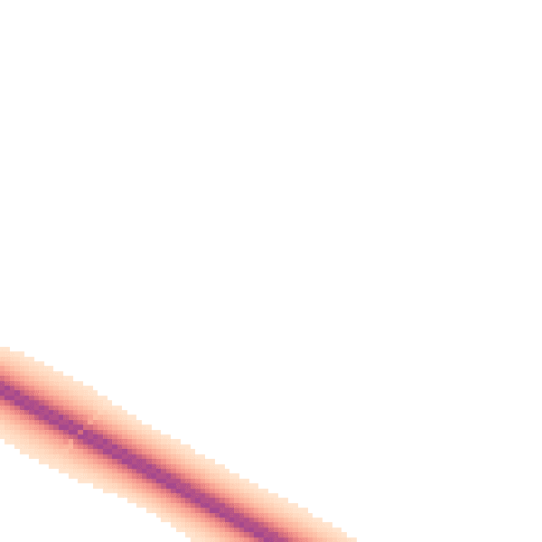 Night-time road noise heatmap for ME9 8LA