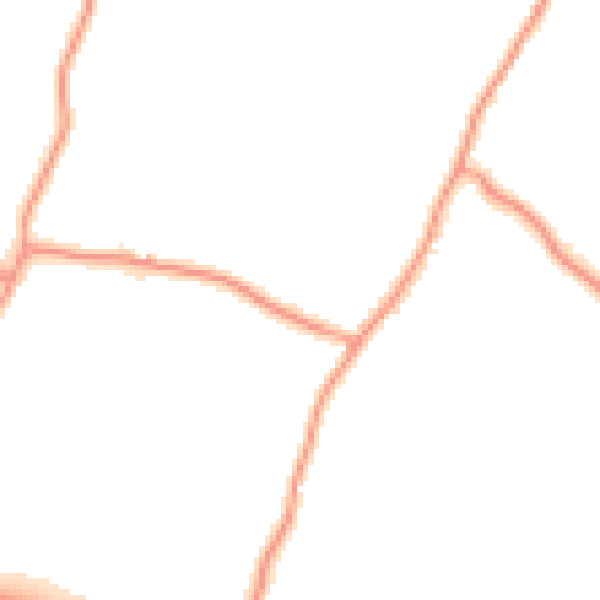 Daytime road noise heatmap for ME9 8LH