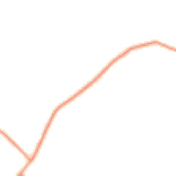 Daytime road noise heatmap for ME9 8QG