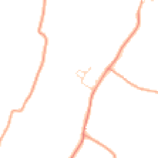 Daytime road noise heatmap for ME9 9RA