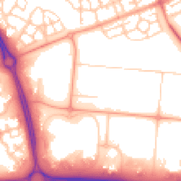Daytime road noise heatmap for MK10 0AG