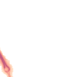 Night-time road noise heatmap for MK10 7BW