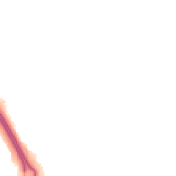 Night-time road noise heatmap for MK10 7BX