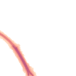 Night-time road noise heatmap for MK10 7DG