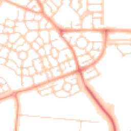 Daytime road noise heatmap for MK10 7DS