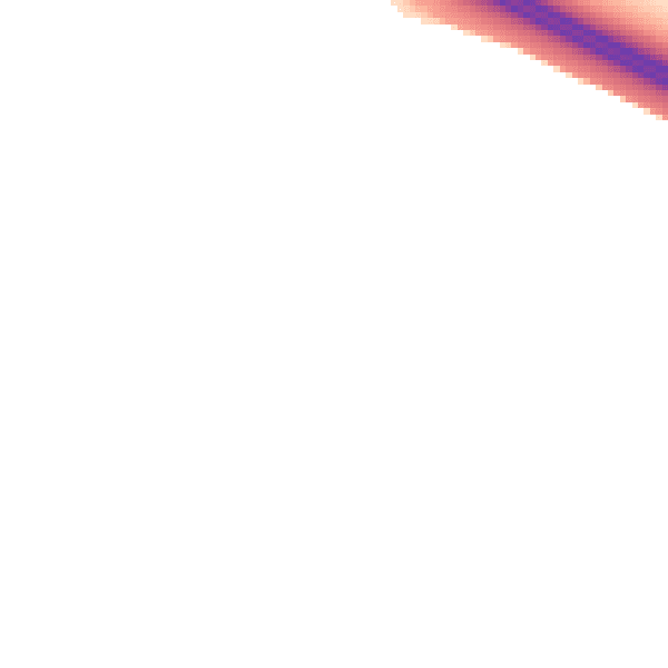 Night-time road noise heatmap for MK10 7EA