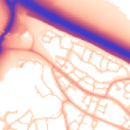 Daytime road noise heatmap for MK10 7EL