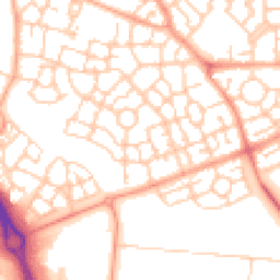 Daytime road noise heatmap for MK10 7EY