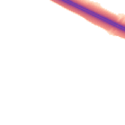 Night-time road noise heatmap for MK10 7FG