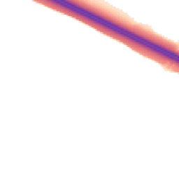Night-time road noise heatmap for MK10 7FH